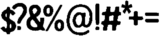 Hifomo ttf (400) Font OTHER CHARS