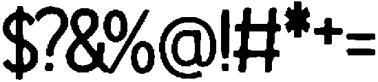Hifoxa ttf (400) Font OTHER CHARS