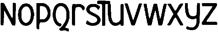 Hifoxa ttf (400) Font LOWERCASE