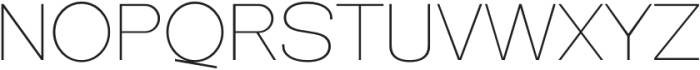 Hifty Thin otf (100) Font UPPERCASE
