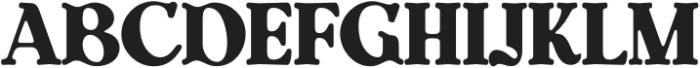 Higamlo-Regular otf (400) Font UPPERCASE