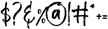 Higchers otf (400) Font OTHER CHARS