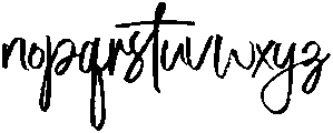 Higchers otf (400) Font LOWERCASE