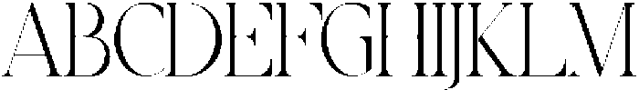 Higedra Romeni otf (400) Font UPPERCASE