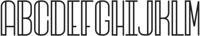 Higest-Regular otf (400) Font UPPERCASE