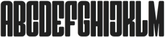 Higet Regular otf (400) Font UPPERCASE