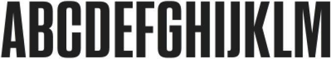 Higgs Bold otf (700) Font UPPERCASE