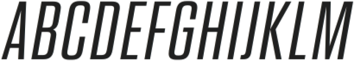 Higgs Italic otf (400) Font UPPERCASE