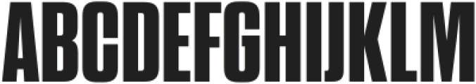 Higgs XBold otf (700) Font UPPERCASE