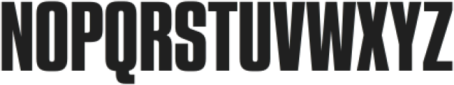 Higgs XBold otf (700) Font UPPERCASE