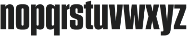 Higgs XBold otf (700) Font LOWERCASE