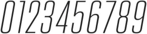 Higgs XLight Italic otf (300) Font OTHER CHARS