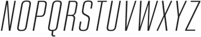 Higgs XLight Italic otf (300) Font UPPERCASE