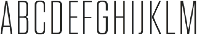 Higgs XLight otf (300) Font UPPERCASE