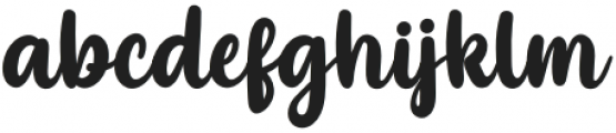 High Beginning Regular otf (400) Font LOWERCASE