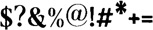 High Fashion Regular otf (400) Font OTHER CHARS