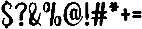 High Island Regular otf (400) Font OTHER CHARS