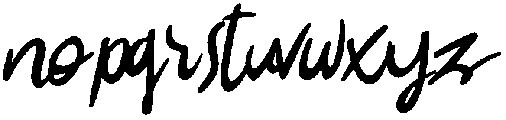 High Monday Regular otf (400) Font LOWERCASE