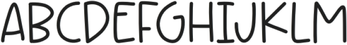 High School Regular otf (400) Font UPPERCASE