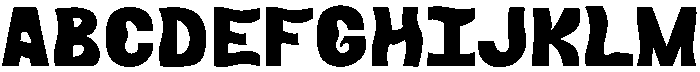 High tides Regular otf (400) Font UPPERCASE