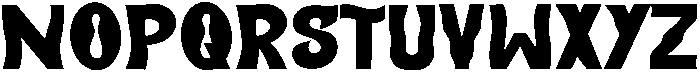High tides Regular otf (400) Font UPPERCASE