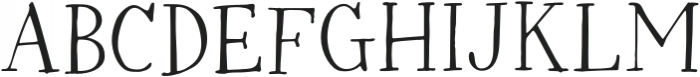 HighHopes-Regular otf (400) Font UPPERCASE