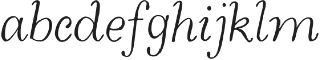 HighHopesAlt2-Italic otf (400) Font LOWERCASE
