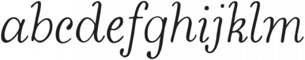 HighHopesOrig-Italic otf (400) Font LOWERCASE
