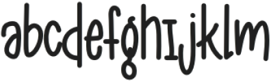 HighSkyM Regular otf (400) Font LOWERCASE