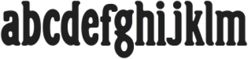 Highan Regular otf (400) Font LOWERCASE