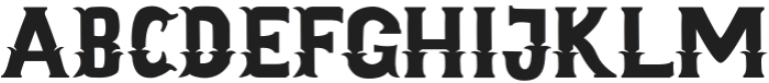 Highand-Regular otf (400) Font LOWERCASE