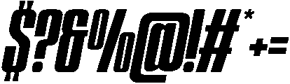 Highboard Italic otf (400) Font OTHER CHARS
