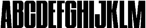 Highboard Regular otf (400) Font UPPERCASE