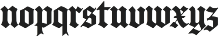 Highborne Blackletter Regular otf (900) Font LOWERCASE