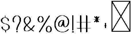 Highbright Regular otf (400) Font OTHER CHARS