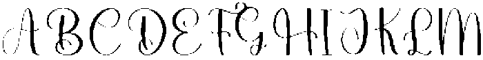 Highbright Regular otf (400) Font UPPERCASE