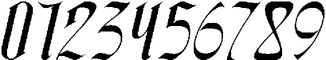 Highcrest Italic otf (400) Font OTHER CHARS