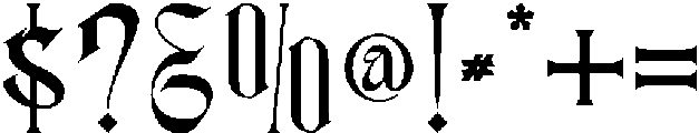 Highcrest otf (400) Font OTHER CHARS