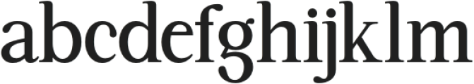 Highhope Medium otf (500) Font LOWERCASE