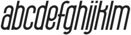 Highjenks-Italic otf (400) Font LOWERCASE