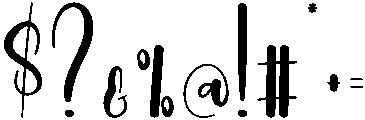 Highland Regular otf (400) Font OTHER CHARS