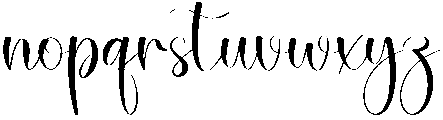 Highland Regular otf (400) Font LOWERCASE