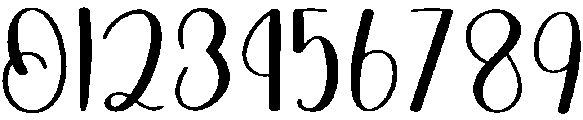 Highland Regular otf (400) Font OTHER CHARS
