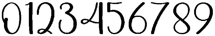 Highland Regular otf (400) Font OTHER CHARS