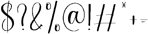 Highland Regular otf (400) Font OTHER CHARS
