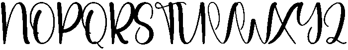 Highland Regular otf (400) Font UPPERCASE