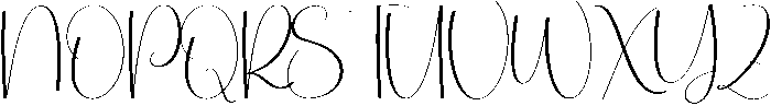 Highland Regular otf (400) Font UPPERCASE
