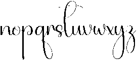 Highland Regular otf (400) Font LOWERCASE