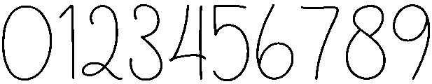 Highland Regular otf (400) Font OTHER CHARS