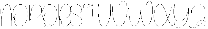 Highland Regular otf (400) Font UPPERCASE